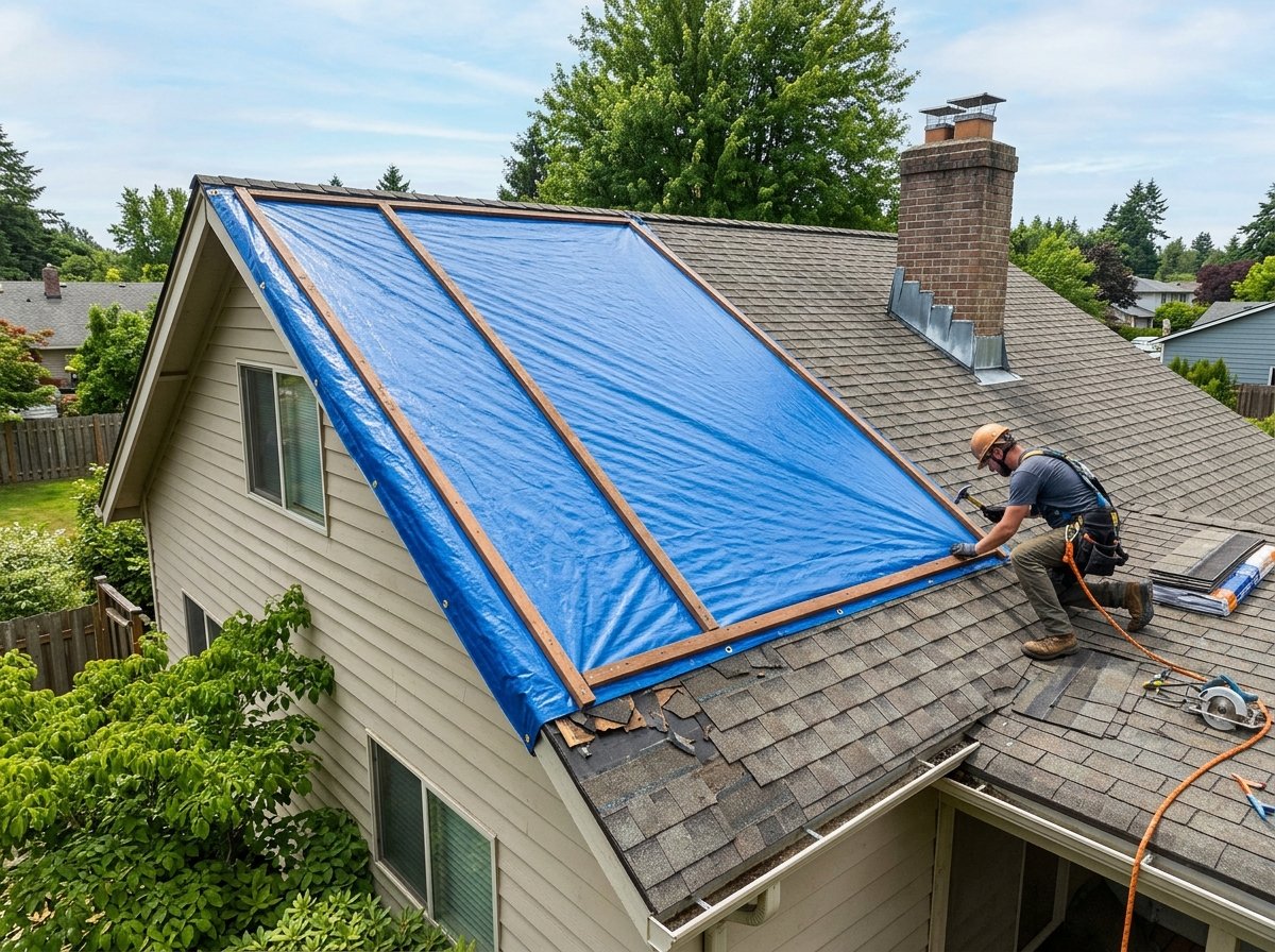 Emergency Roof Leak Fix